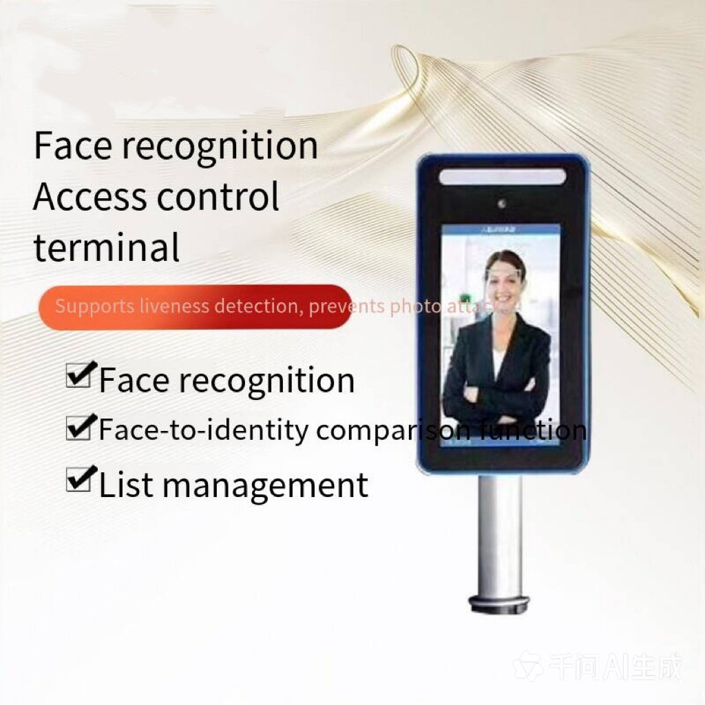 Stainless Steel Pedestrian Access Control Turnstile Gate, RFID Card Face Recognition Security Entrance Turn‑stile - 图片 4