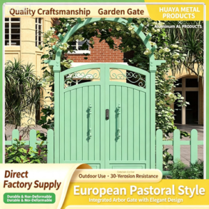 Custom Garden & Courtyard Gates, Weather‑Resistant Security Entry