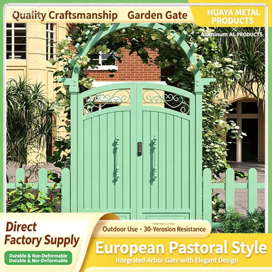 Custom Garden & Courtyard Gates, Weather‑Resistant Security Entry