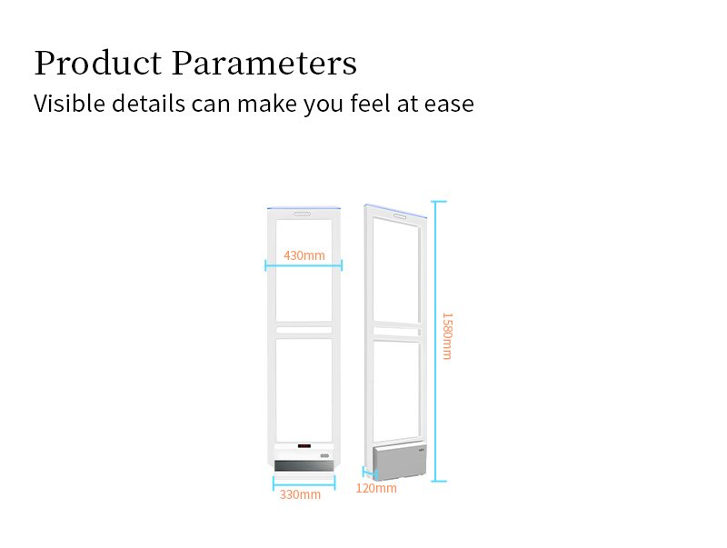 EAS Anti-Theft Gate | AM Security Antenna for Supermarkets & Stores - 图片 8